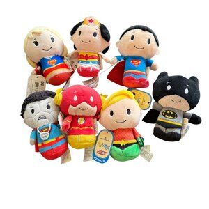 Hallmark Itty Bittys Justice League Plush Set Of 7 Superhero Characters